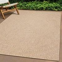 Rug 200x290 cm Jute Look Indoor and Outdoor