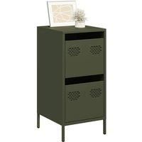 Sideboard Olive Green 35x39x73.5 cm Cold-rolled Steel