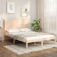 Bed Frame Solid Wood Pine 120x200 cm
