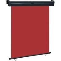 Balcony Side Awning 145x250 cm Red