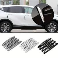 4Pcs Car Door Protector Guard Strip Scratch Protector Car Rubber Bumper Stickers Auto Door Edge