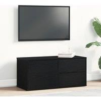 TV Stand - Artisan Oak, 80x34x35.5 cm, Made from Engineered Wood