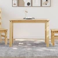 Dining Table Panama 117x60x75 cm Solid Wood Pine