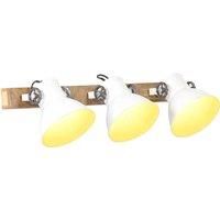 Industrial Wall Lamp White 65x25 cm E27