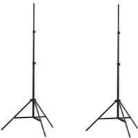Light Stands 2 pcs Height 78-210 cm