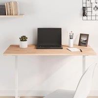 Table Top 100x50x1.5 cm Rectangular Solid Wood Beech