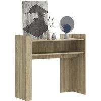 Console Table Sonoma Oak 100x35x90 cm Engineered Wood