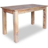 Dining Table Solid Reclaimed Wood 120x60x77 cm