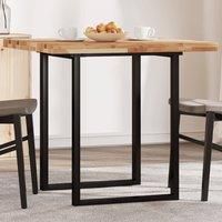 Table Top Square 80x80x4 cm Solid Wood Acacia
