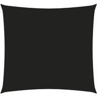 Sunshade Sail Oxford Fabric Square 2.5x2.5 m Black