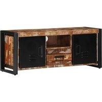 TV Cabinet 100x30x40 cm Solid Wood Reclaimed