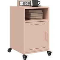 Bedside Cabinets 2 pcs Pink 36x39x59 cm Steel