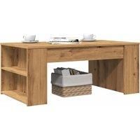 Coffee Table Artisan Oak 102x55x42 cm Engineered Wood