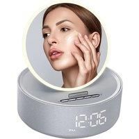 Smart Rechargeable Led Vanity Desk Mirror With Bluetooth