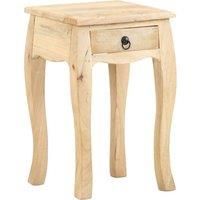 Bed Cabinet 28x28x46 cm Solid Mango Wood