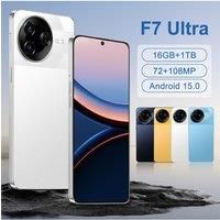New F7 Ultra Original Smartphone 7.3inch 5G Cell Phone 7800mAh Android 15 Dual SIM Card Cellphones Global Version Mobile Phones
