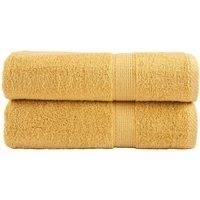 Premium Hand Towels SOLUND 2pcs Gold 50x100cm 600gsm