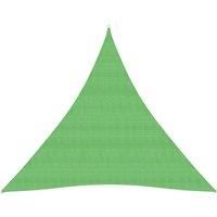 Sunshade Sail 160 g/m Light Green 4x4x4 m HDPE