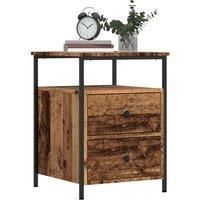 Bedside Cabinets 2 pcs Old Wood 44x45x60 cm Engineered Wood