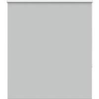 Roller Blind Blackout Light Grey 130x150 cm Fabric Width 126.6 cm Polyester