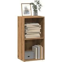 Bookcase Artisian Oak 40x30x77 cm Engineered Wood