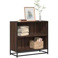 Book Cabinet Brown Oak 80.5x35x76 cm Engineered Wood
