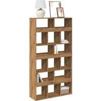 Bookcase Artisan Oak 100x33x187.5 cm Engineered Wood