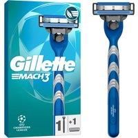Gillette Mach 3 Razor Handle for Men 1 Preloaded Cartridge