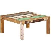 Coffee Table 80x80x40 cm Solid Reclaimed Wood