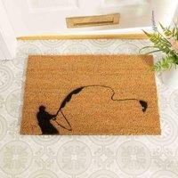 Artsy Doormats Fishing Doormat