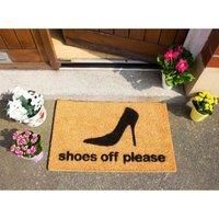 Artsy Doormats Shoes Off Please Doormat