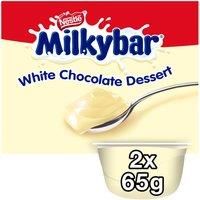 Milkybar White Chocolate Dessert 2 x 65g
