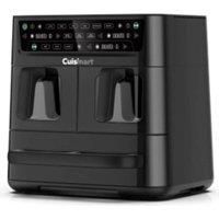 Cuisinart Tri Zone 13.6L Air Fryer & Oven | PFAS-Free | XXXL capacity | 3 Independent Cooking Zones | Dual 4.3L Air Frying Baskets + 5L Oven Drawer | 9-in-1 Cooking Functions | Sync+Match Cook