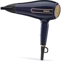 BABYLISS Onyx D524U Hair Dryer - Blue & Gold, Blue,Gold