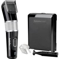 Babylissmen Carbon Steel Hair Clipper Includes Hair and Beard Comb Guides, Includes Mini Trimmer for Edging