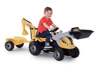 Smoby Tractor and Trailor Ride On - Yellow