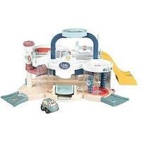 Smoby Premier Garage, Car Wash Station, Lift, Heliport, 1 Car Included, from 18 Months