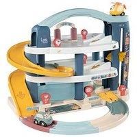 Smoby Large Garage, 3 Levels, Car and Helicopter Included, from 18 Months