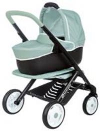 Smoby maxi-cosi poussette + landau sauge - des 3 ans
