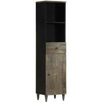 Bathroom Cabinet 38x33x160 cm Solid Wood Mango