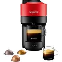 Nespresso Vertuo Pop Coffee Pod Machine by Krups, Spicy Red, XN920540