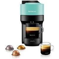 Nespresso by Krups XN920440 Vertuo Pop Pod Coffee Machine 1260 Watt Mint