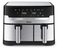 TEFAL Easy Fry & Grill Dual Drawer EY905D40 Air Fryer £ Black, Stainless Steel