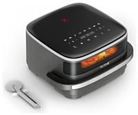 Tefal Easy Fry FW402HG0 4.5L Dual Air Fryer - Grey