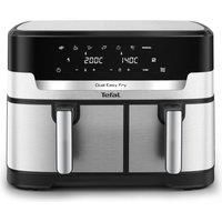 Tefal EY942DG1 Easy Fry Dual XXL Air Fryer 7 Functions 11L 2700W Stainless Steel