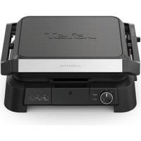 Tefal GC510 SuperGrill 3in1 BBQ Oven & Health Grill - Black