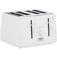 TEFAL Loft TT60140 4Slice Toaster  Pure White