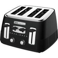 TEFAL Avanti Classic TT780N40 4-Slice Toaster - Matte Black