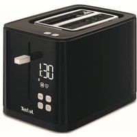 TEFAL Smart N Light TT640840 2Slice Toaster  Black