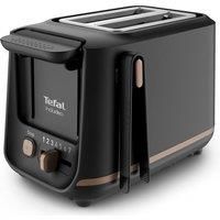 Tefal TT533840 2 Slice Toaster with Extrawide Slots Includeo 850w Black
